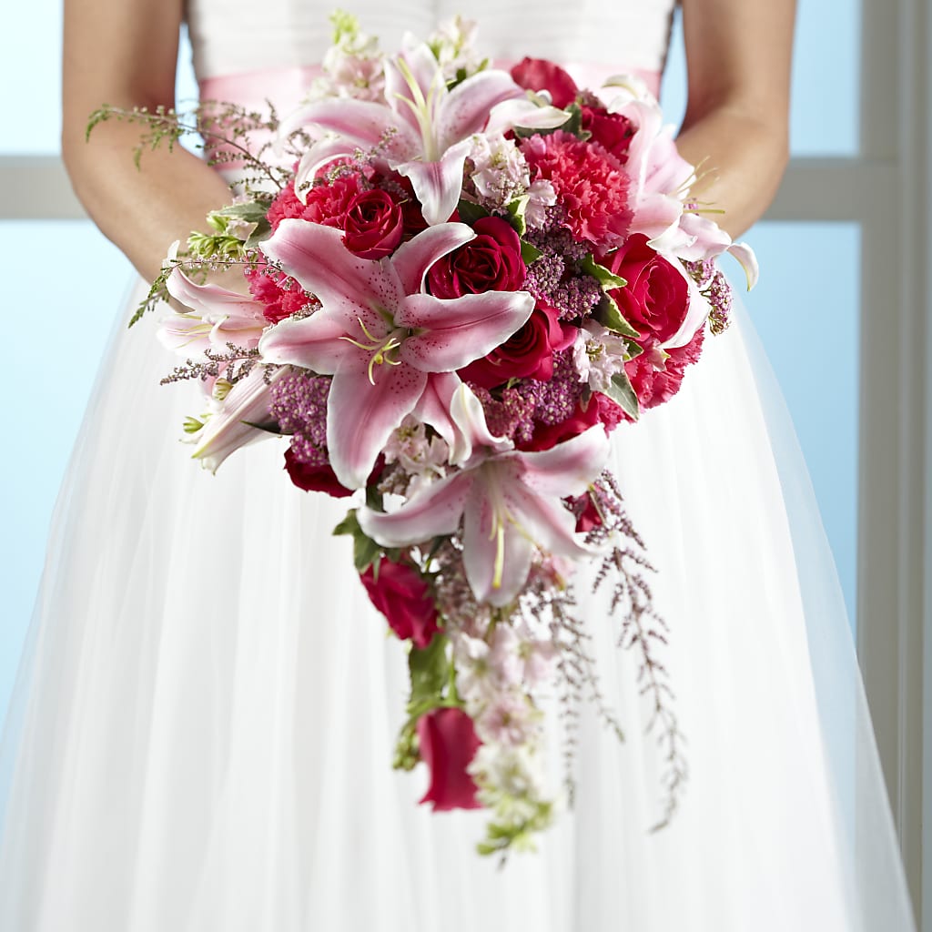 Lily & Rose Bouquet – Flowers By Marianne, Newburyport MA