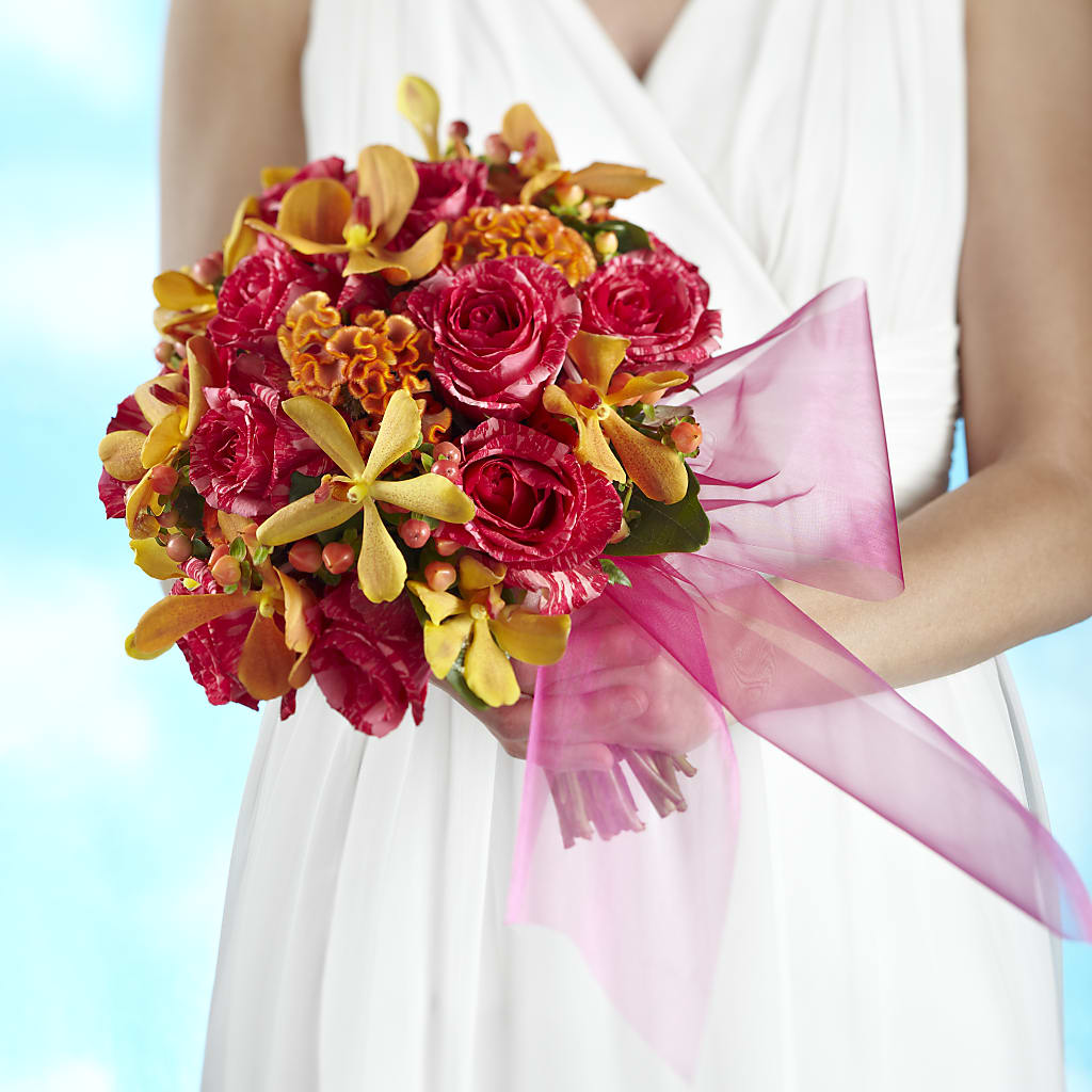 Brilliant Shades of Love Bouquet – Flowers By Marianne, Newburyport MA