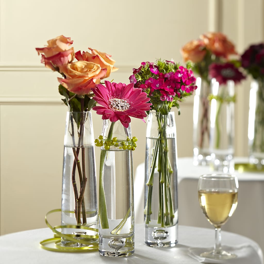 Sparkling Toast Centerpiece – Flowers By Marianne, Newburyport MA