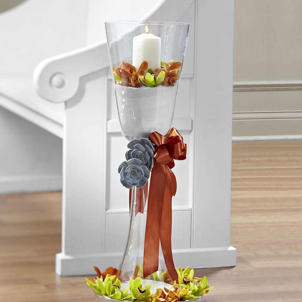 Matrimony Pew Decor – Flowers By Marianne, Newburyport MA