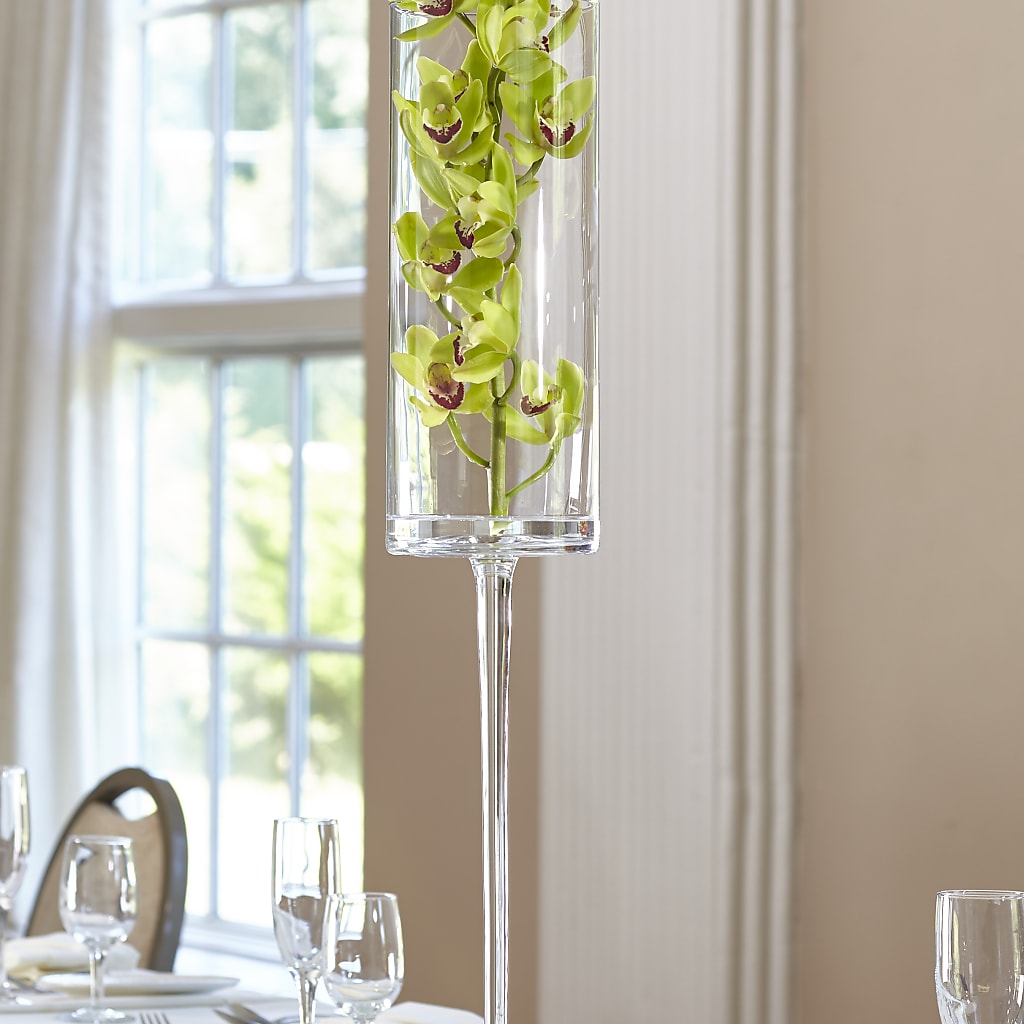 Green Mini Cymbidium Bouquet – Flowers By Marianne, Newburyport MA