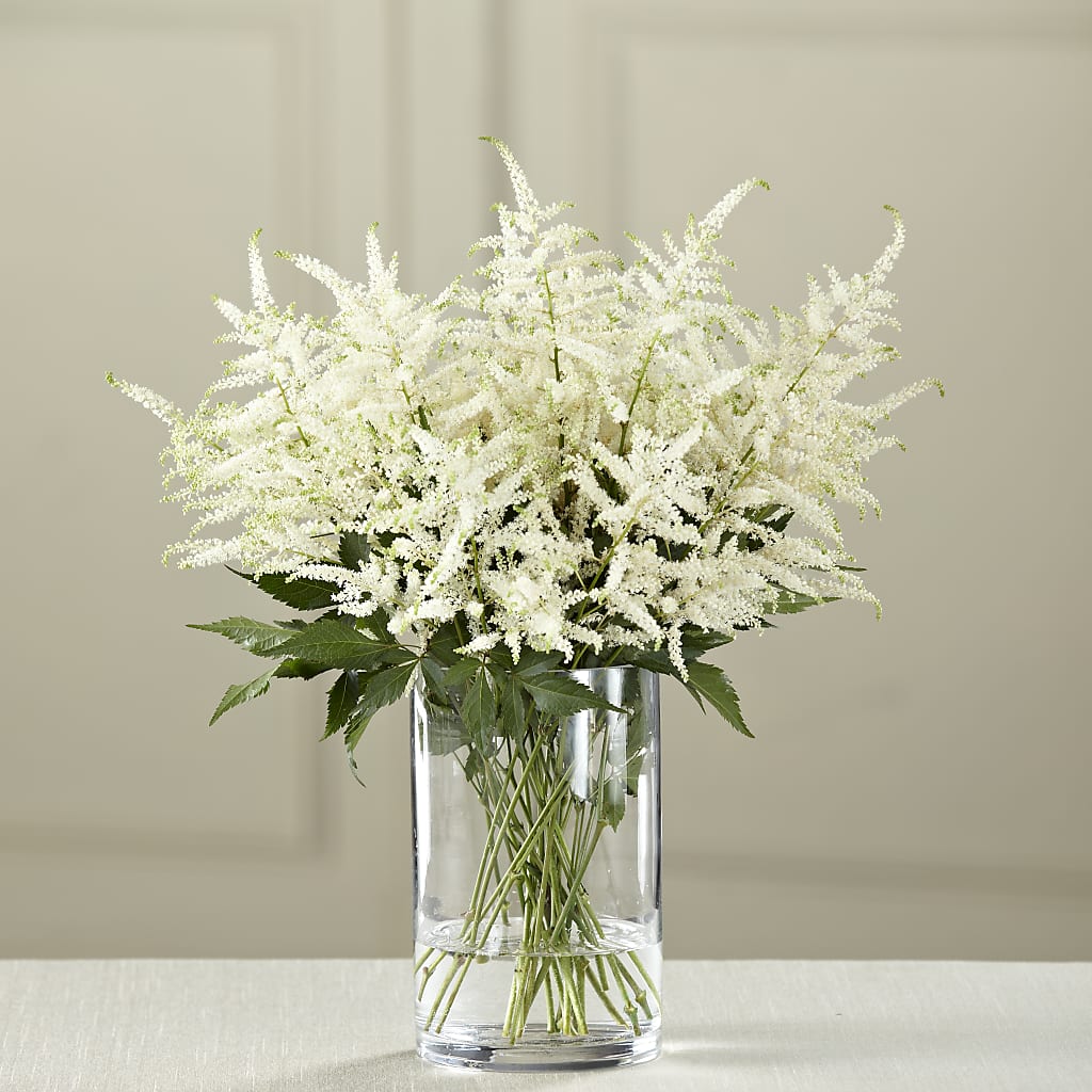 White Astilbe Bouquet – Flowers By Marianne, Newburyport MA