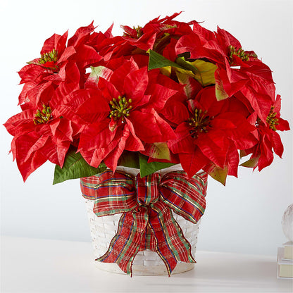 Happiest Holidays Poinsettia –  Flowers By Marianne, Newburyport MA