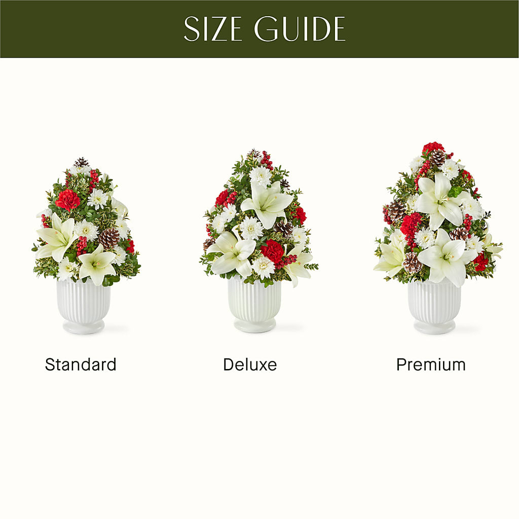 Festive Moments Tree –  Flowers By Marianne, Newburyport MA