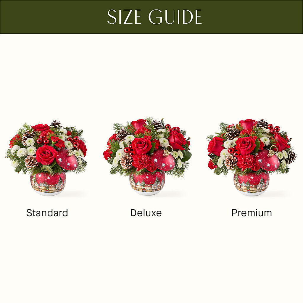 Christmas Carols Ornament –  Flowers By Marianne, Newburyport MA