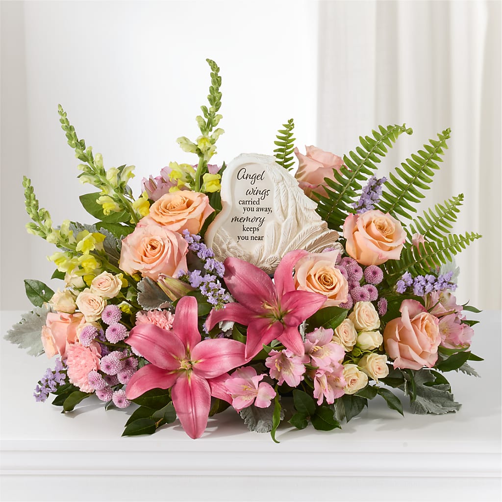 Gentle Light Arrangement –  Flowers By Marianne, Newburyport MA