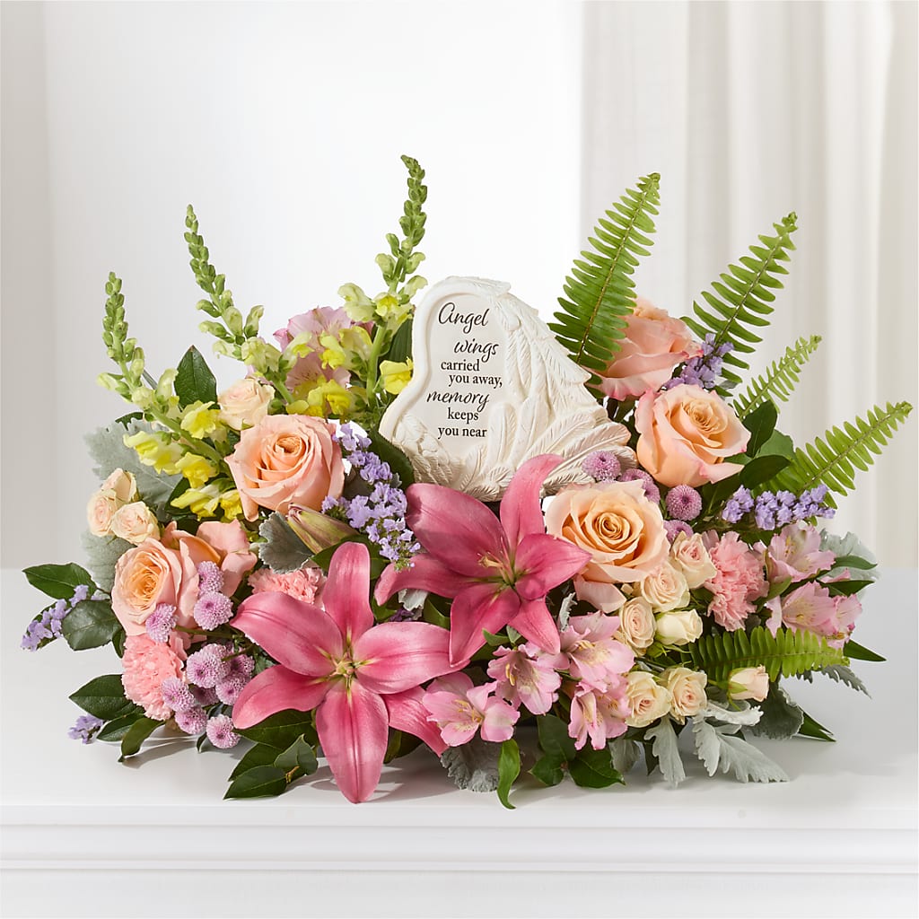 Gentle Light Arrangement –  Flowers By Marianne, Newburyport MA