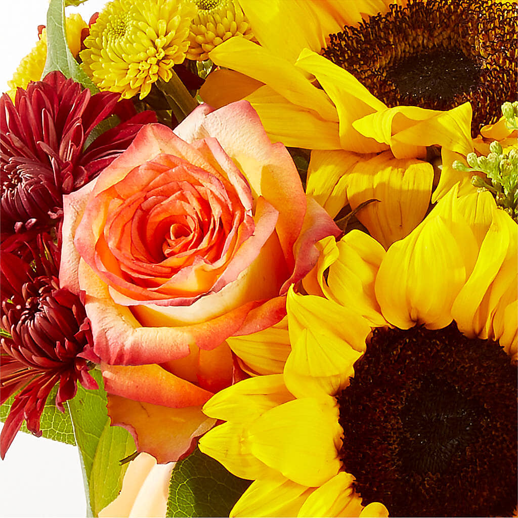 Golden Gourd Pumpkin Bouquet –  Flowers By Marianne, Newburyport MA