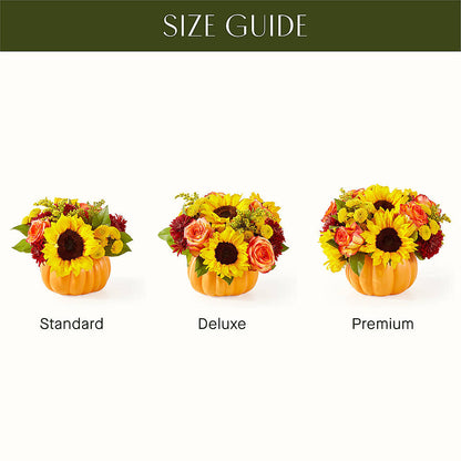 Golden Gourd Pumpkin Bouquet –  Flowers By Marianne, Newburyport MA