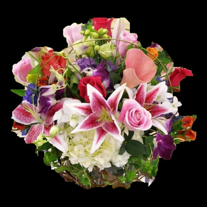 Bubble Bowl Brilliance Bouquet –  Flowers By Marianne, Newburyport MA