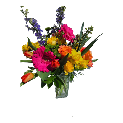 Sherbet Surprise Bouquet –  Flowers By Marianne, Newburyport MA
