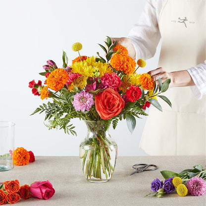 Feast of Color – A Florist Original –  Flowers By Marianne, Newburyport MA