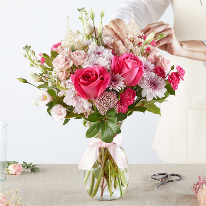 Pink Ribbon - A Florist Original –  Flowers By Marianne, Newburyport MA