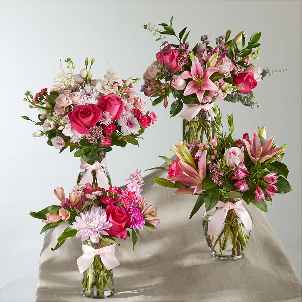 Pink Ribbon - A Florist Original –  Flowers By Marianne, Newburyport MA
