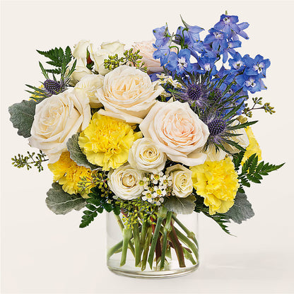 Lemon Sorbet Bouquet –  Flowers By Marianne, Newburyport MA