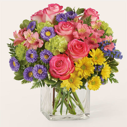 Candy Jar Bouquet –  Flowers By Marianne, Newburyport MA