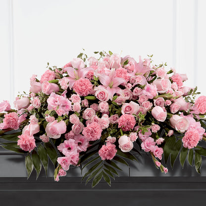 Garden of Comfort Casket Spray (Standard) –  Flowers By Marianne, Newburyport MA