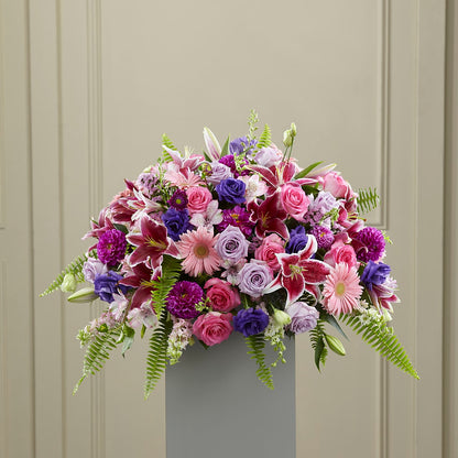 Fare Thee Well Pedestal –  Flowers By Marianne, Newburyport MA