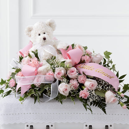 Touch of Sympathy Casket Spray –  Flowers By Marianne, Newburyport MA