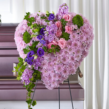 Treasured Love Standing Heart –  Flowers By Marianne, Newburyport MA