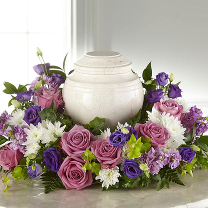 Blooming Sympathy Cremation Adornment –  Flowers By Marianne, Newburyport MA