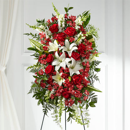 Everlasting Memory Standing Spray –  Flowers By Marianne, Newburyport MA