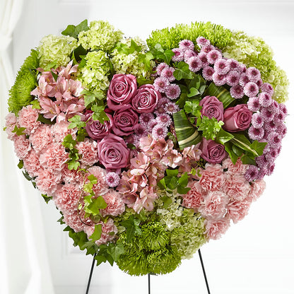 Heartwarming Standing Heart –  Flowers By Marianne, Newburyport MA