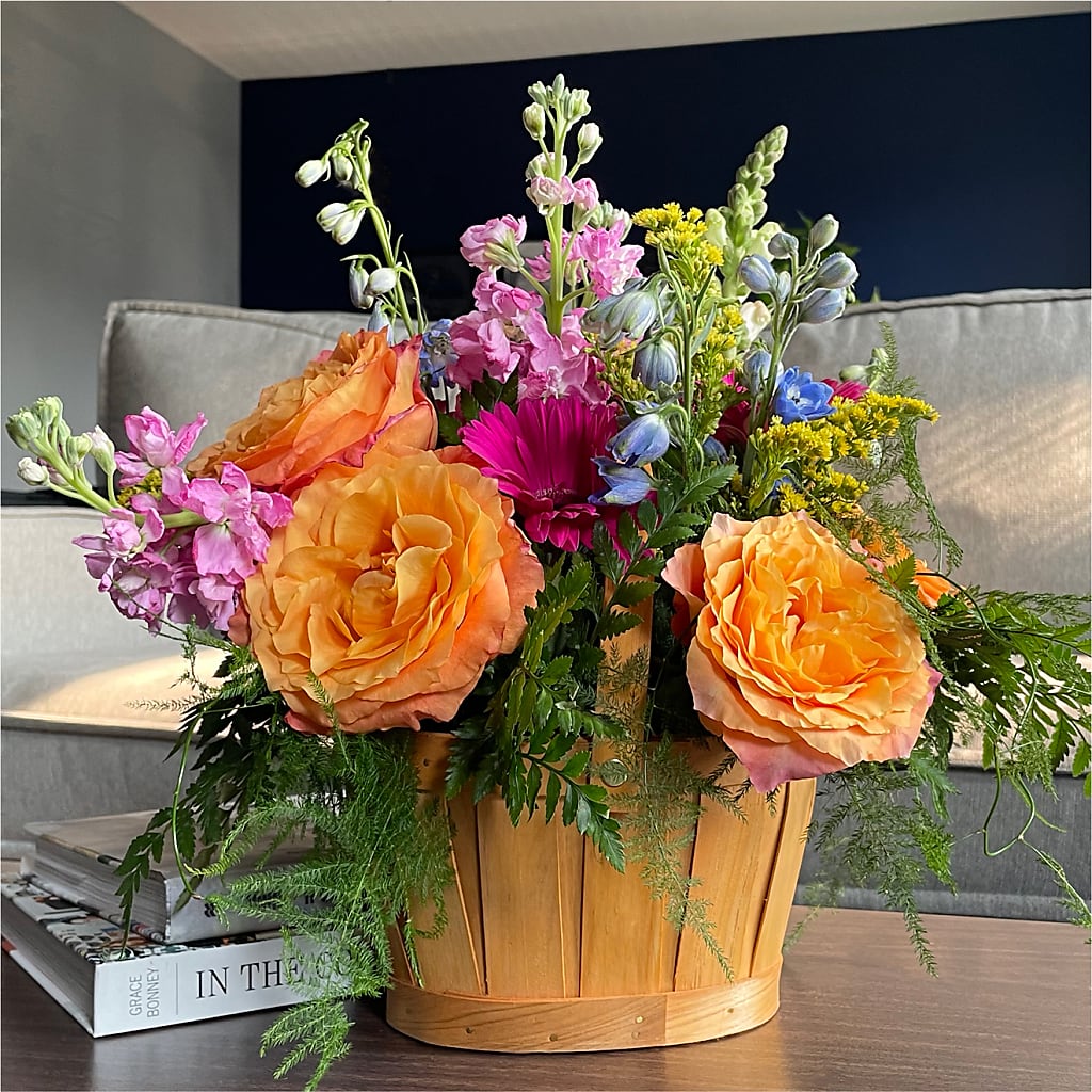 Garden of Life Basket –  Flowers By Marianne, Newburyport MA
