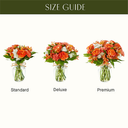 Apricot Glow Bouquet –  Flowers By Marianne, Newburyport MA