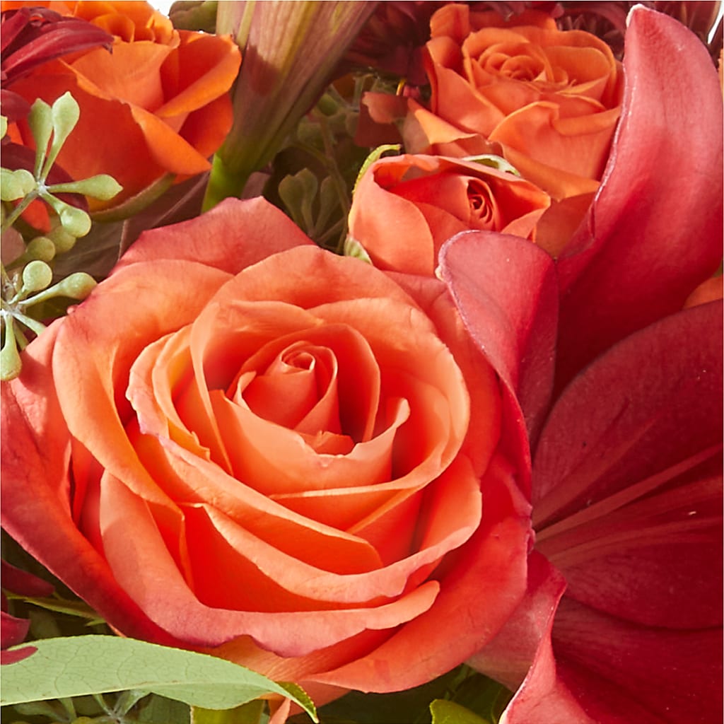 Crimson Leaves Bouquet –  Flowers By Marianne, Newburyport MA