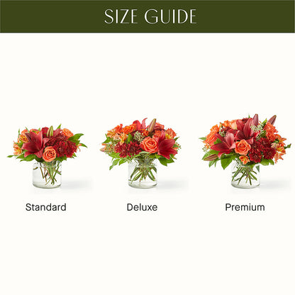 Crimson Leaves Bouquet –  Flowers By Marianne, Newburyport MA