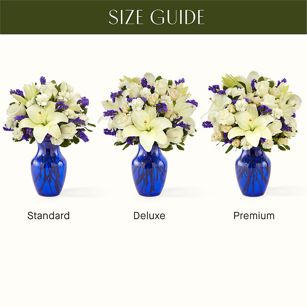 Sapphire Rush Bouquet –  Flowers By Marianne, Newburyport MA