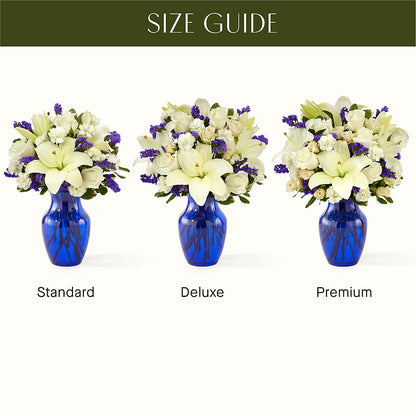 Sapphire Rush Bouquet –  Flowers By Marianne, Newburyport MA