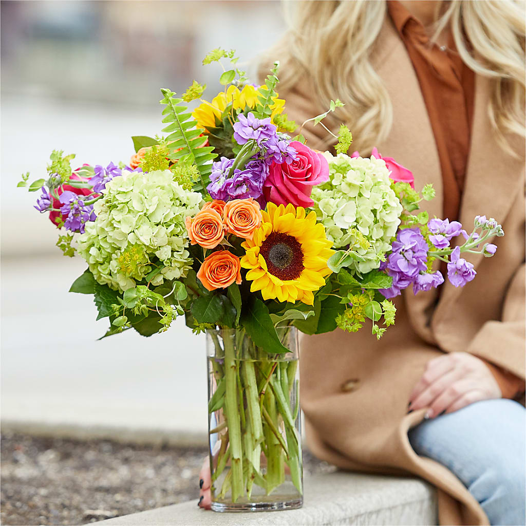 Vibrant Greetings Bouquet –  Flowers By Marianne, Newburyport MA