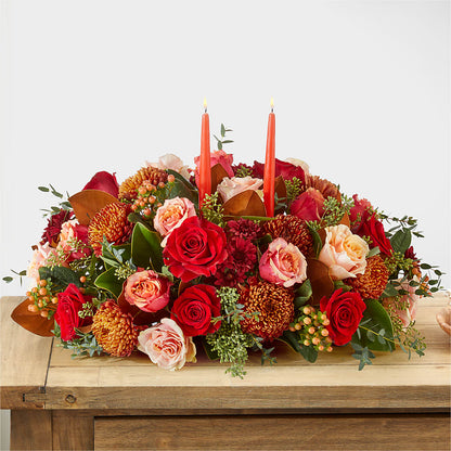 Gather Near Centerpiece –  Flowers By Marianne, Newburyport MA