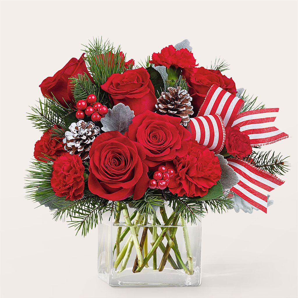 Baking Spirits Bright Bouquet –  Flowers By Marianne, Newburyport MA