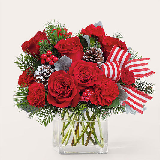 Baking Spirits Bright Bouquet –  Flowers By Marianne, Newburyport MA