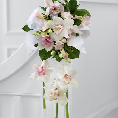 Perfect Entrance Pew Arrangement –  Flowers By Marianne, Newburyport MA