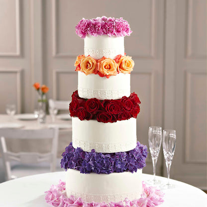 Infinite Love Cake Décor –  Flowers By Marianne, Newburyport MA