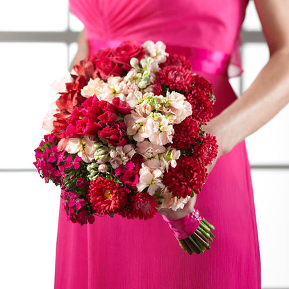 Pink Effervescence Bouquet –  Flowers By Marianne, Newburyport MA
