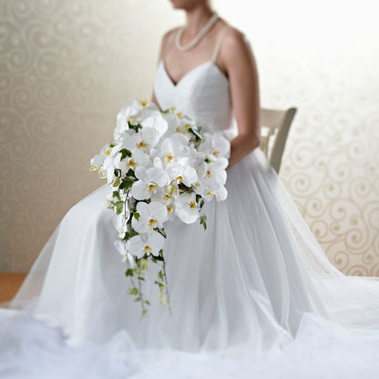 Classic White Bouquet –  Flowers By Marianne, Newburyport MA
