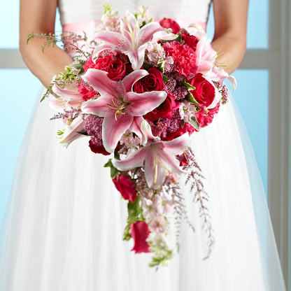 Lily & Rose Bouquet –  Flowers By Marianne, Newburyport MA