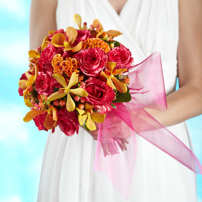 Brilliant Shades of Love Bouquet –  Flowers By Marianne, Newburyport MA