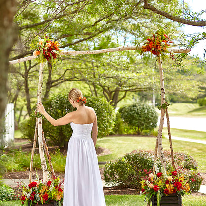 Arbor of Love Archway –  Flowers By Marianne, Newburyport MA