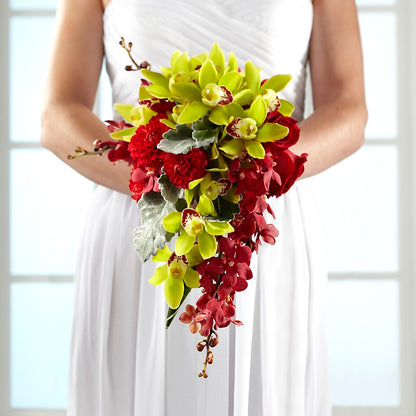 Elegant Orchid Bouquet –  Flowers By Marianne, Newburyport MA