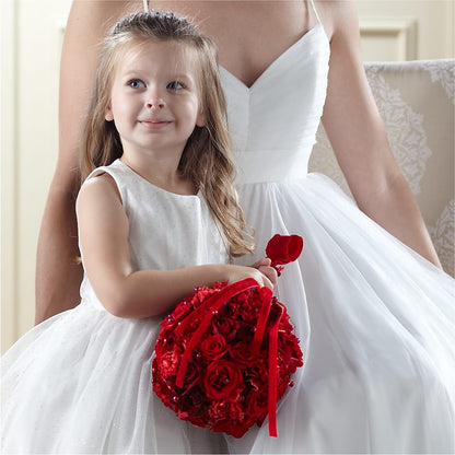 Pure at Heart Flower Girl Arrangement –  Flowers By Marianne, Newburyport MA